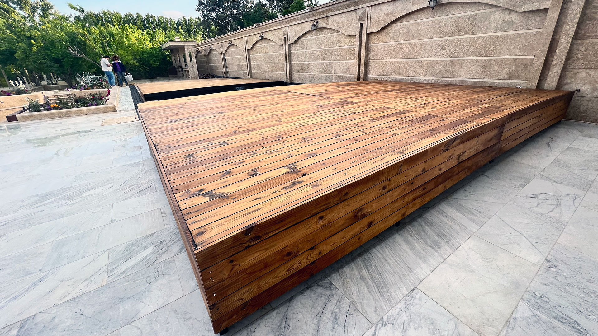 کاور متحرک استخر ترمو وود