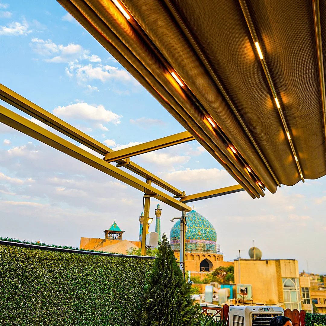 سقف متحرک روف گاردن سقف متحرک روف گاردن